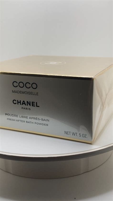 coco chanel mademoiselle dusting powder|Chanel Coco Mademoiselle body powder.